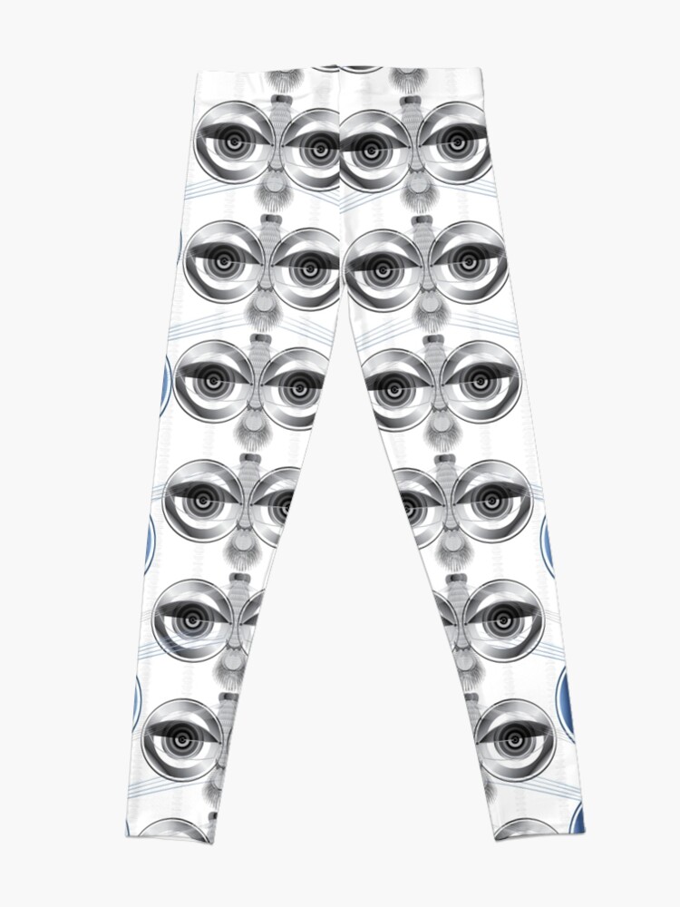 Alternate view of The wise Owl sees the Fox and the Bait Leggings