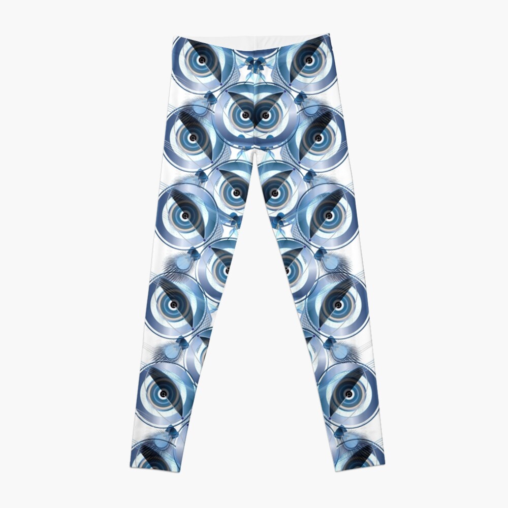 The wise Owl sees the Fox and the Bait Leggings