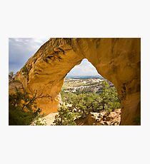 Moonshine Arch Close-up Photographic Print