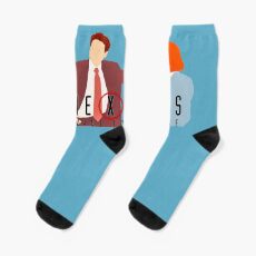 X Dateien Ich möchte Ghost an die Maschine glauben (mehr als 70 Designs XFiles in meinem Shop) Socken