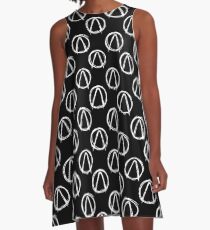 Borderlands Logo Pattern A-Line Dress
