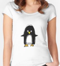 Penguin Women's Fitted Scoop T-Shirt