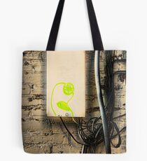 Alice Sees into the Garden Tote Bag