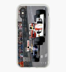 Ayrton Senna vs Nigel Mansell at Monaco '92 - Phone cases iPhone Case
