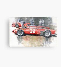Ferrari 156 Italian GP 1961 Metal Print