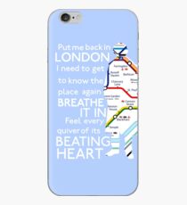London Underground Map Sherlock iPhone Case