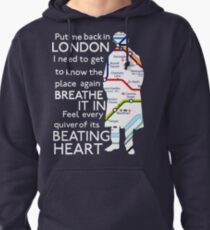 London Underground Map Sherlock Pullover Hoodie