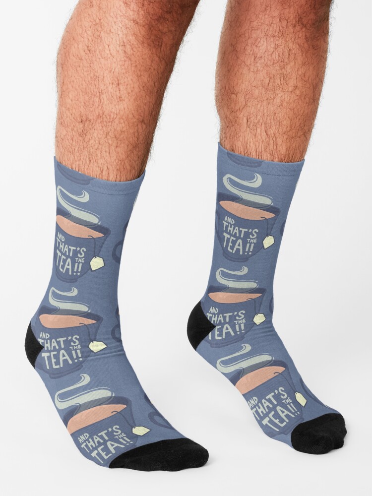 Alternate view of And That's the Tea!! Socks