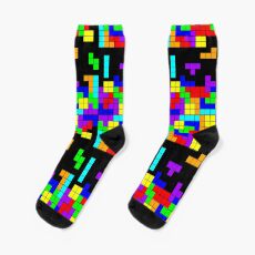 Tetris Making Tetris Fall Socks