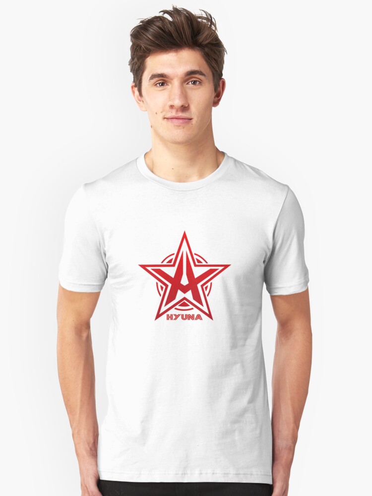 Hyuna Star Logo T Shirt By Madiamondring Redbubble