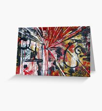 Conversation with self Greeting Card