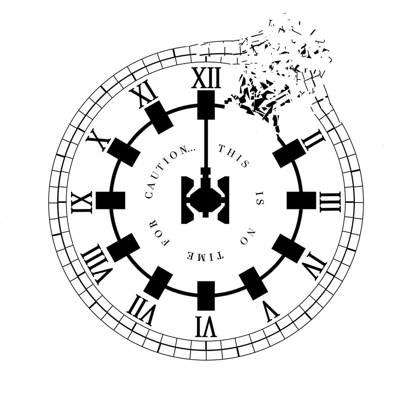 "Interstellar No Time For Caution (Endurance / Shattered Clock Design