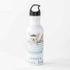 French Bowl Dog Water Bottle