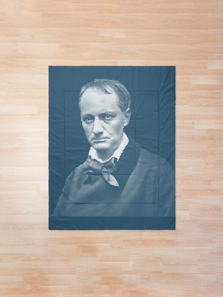 Alternate view of Charles Baudelaire Comforter