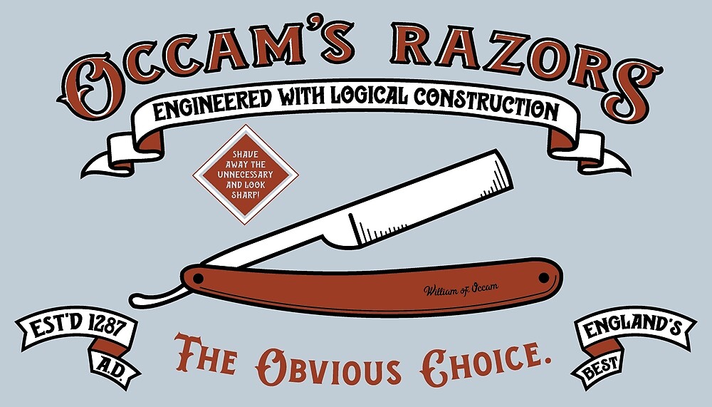 "Occam's Razors" by vonplatypus Redbubble