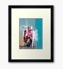 Scooter Framed Print