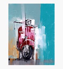 Scooter Photographic Print