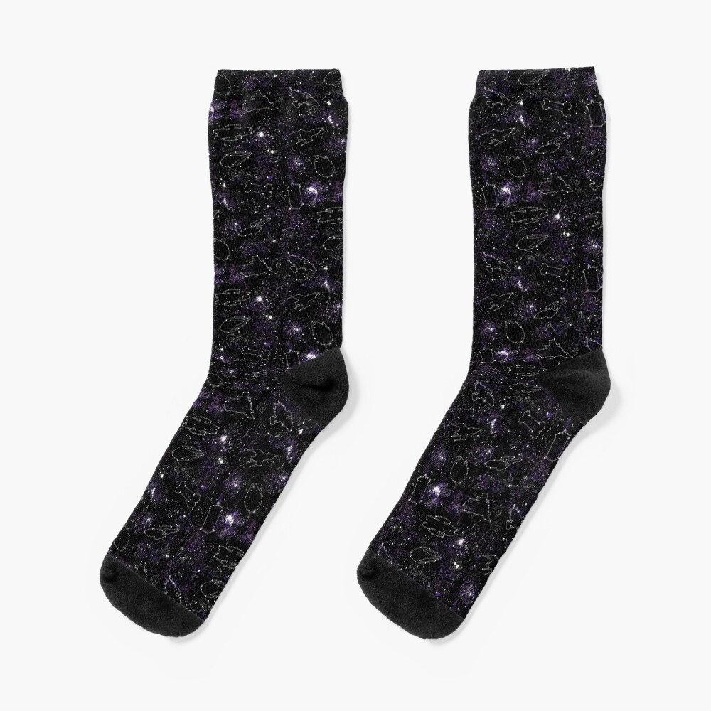 Star Ships Socks