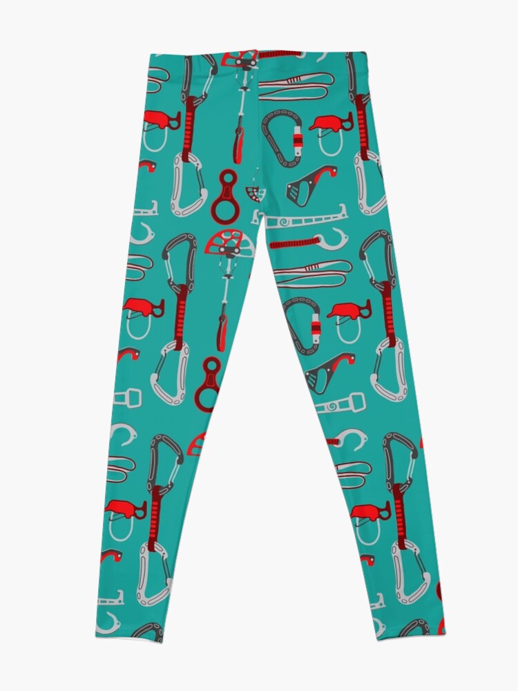 Alternate view of Climbing Equipment Design Pattern Leggings