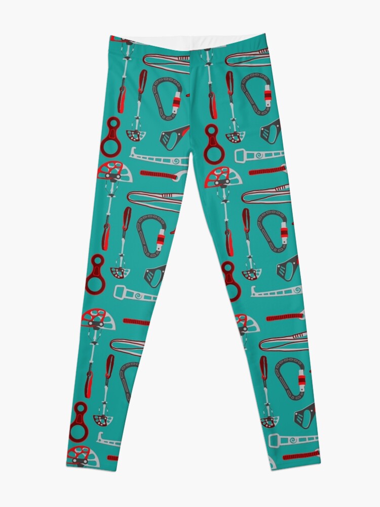 Alternate view of Climbing Equipment Design Pattern Leggings