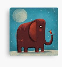 WOOLY FRIEND Canvas Print