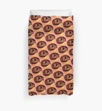 Funda nórdica Patrón de Donut de Chocolate - Rosa