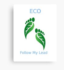 ECO Canvas Print