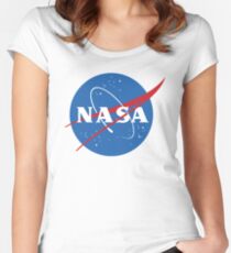 NASA Women's Fitted Scoop T-Shirt