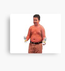 Gibby + White Claw Metal Print