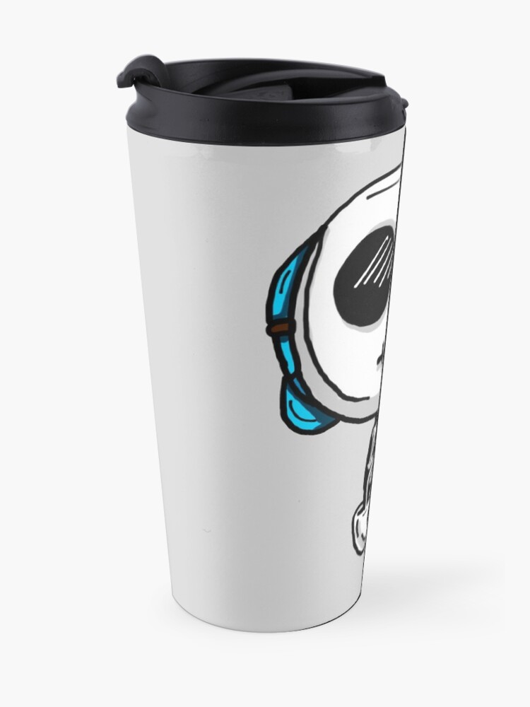 Alternate view of Gumball Watterson from The Amazing World of Gumball™ wearing a Halloween Skeleton Costume Travel Mug