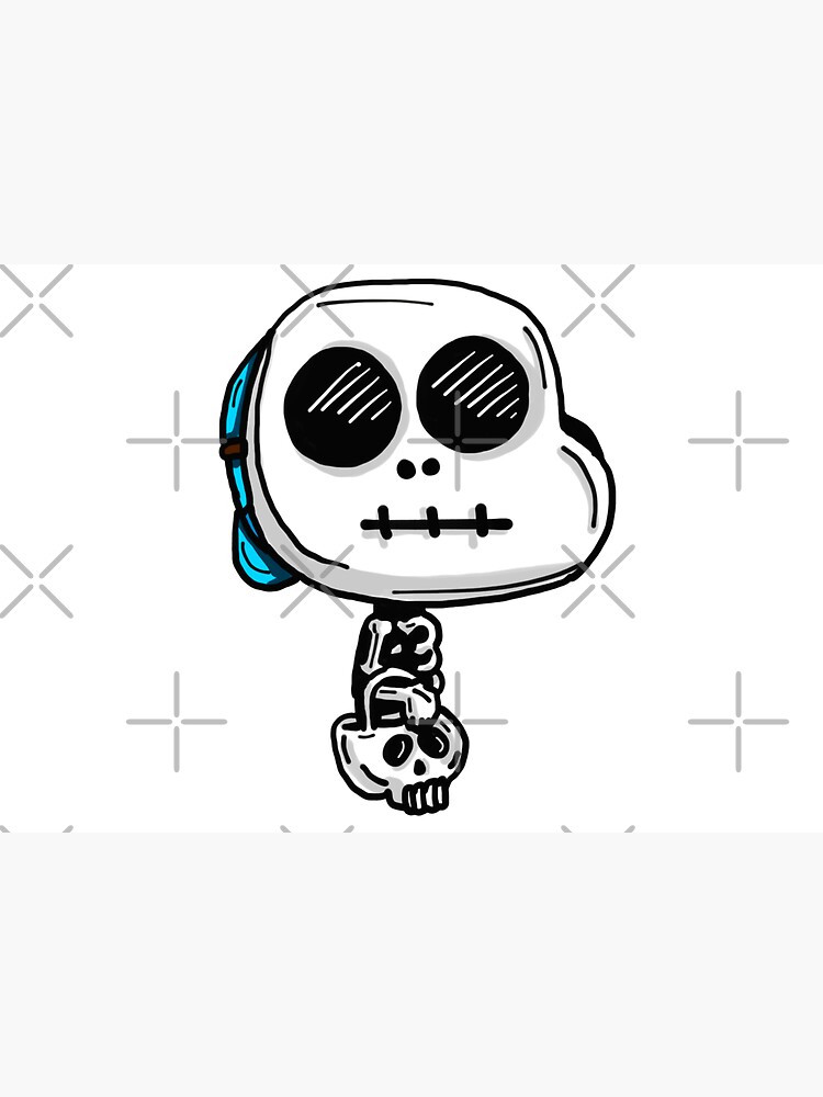Gumball Watterson from The Amazing World of Gumball™ wearing a Halloween Skeleton Costume by sketchNkustom
