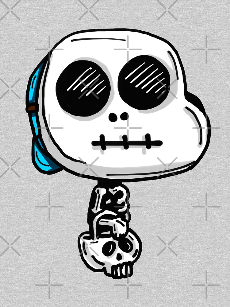 Gumball Watterson from The Amazing World of Gumball™ wearing a Halloween Skeleton Costume by sketchNkustom