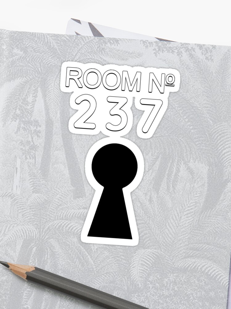 The Shining Room 237 Classic Horror Movie Sticker