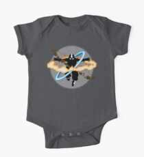 Aang going into uber Avatar state Short Sleeve Baby One-Piece