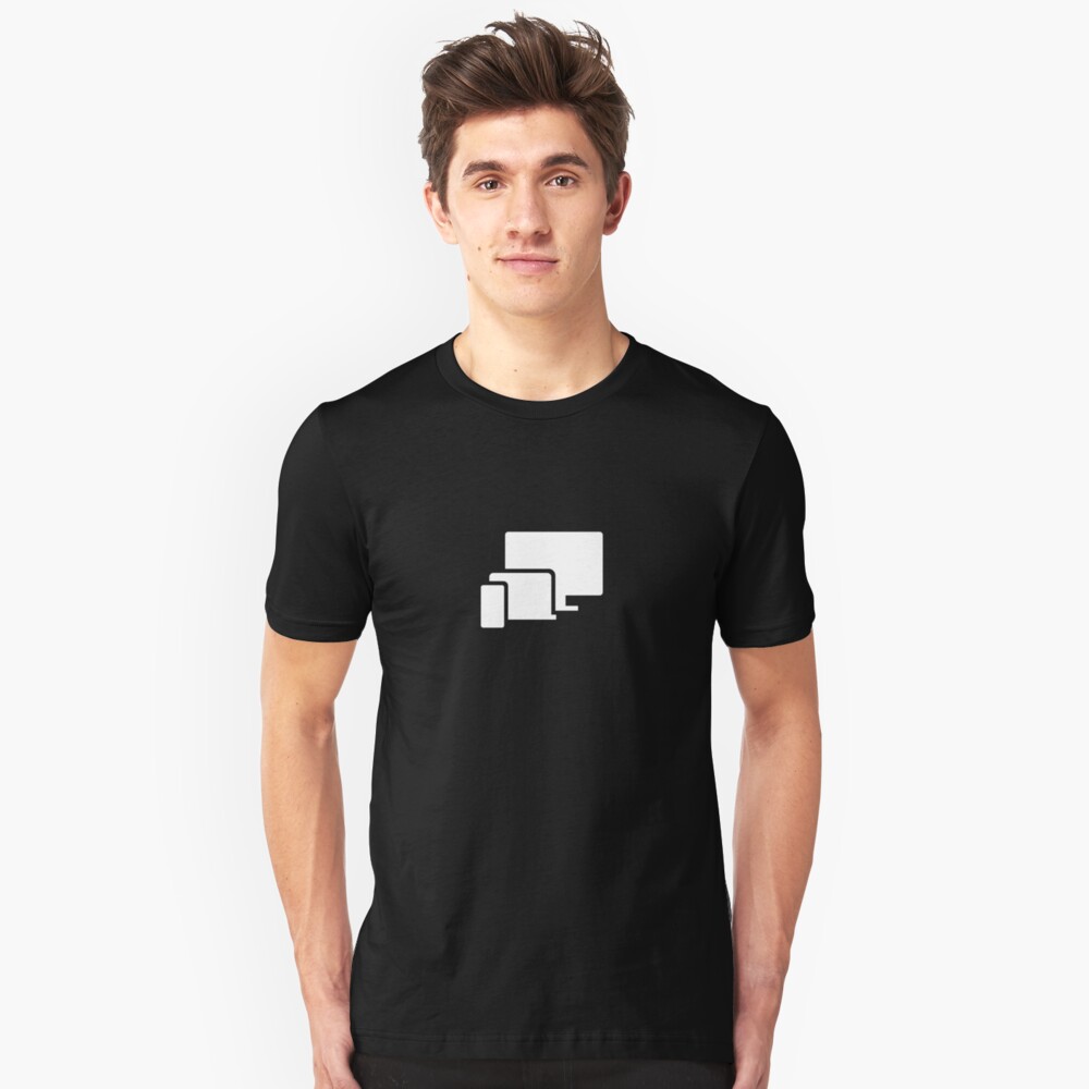 Phone Laptop Desktop Technology Slim Fit T-Shirt