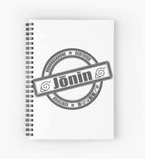 Cuaderno de espiral Konoha Jonin Gray