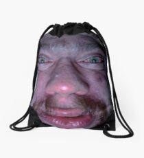 Face Drawstring Bags Redbubble - custom face red evil eyes roblox