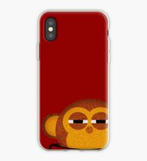 Pocket monkey is highly suspicious iPhone Case