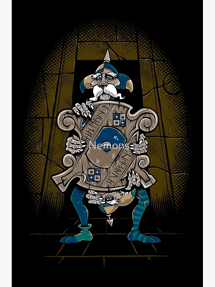 One Of Us Always Lies Labyrinth Door Goblin 80 S Fantasy