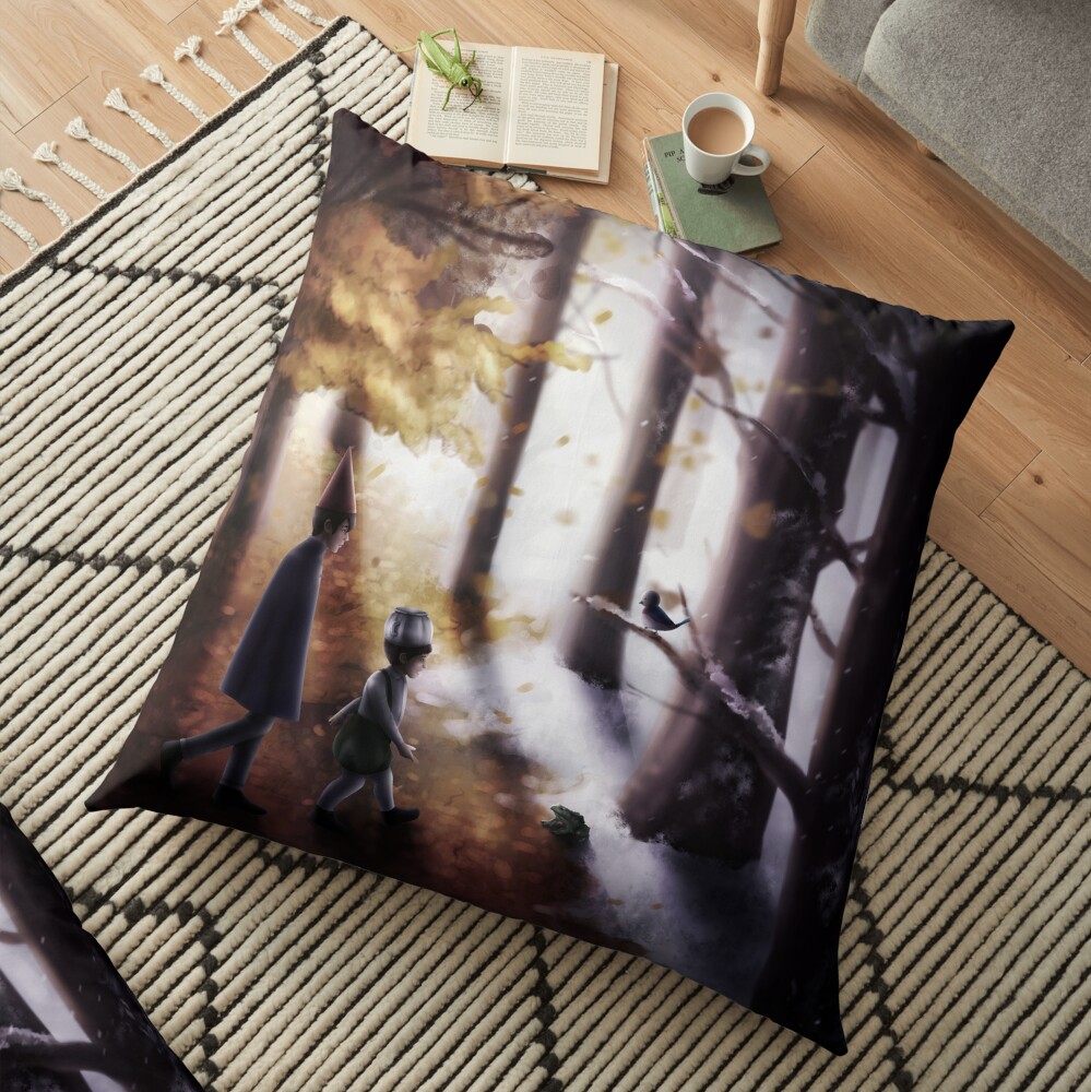 Into the Unknown Floor Pillow