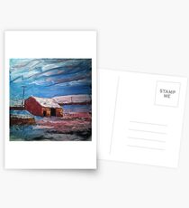'Field Barn, Hebden' Postcards