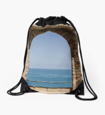 Through the Gate Drawstring Bag
