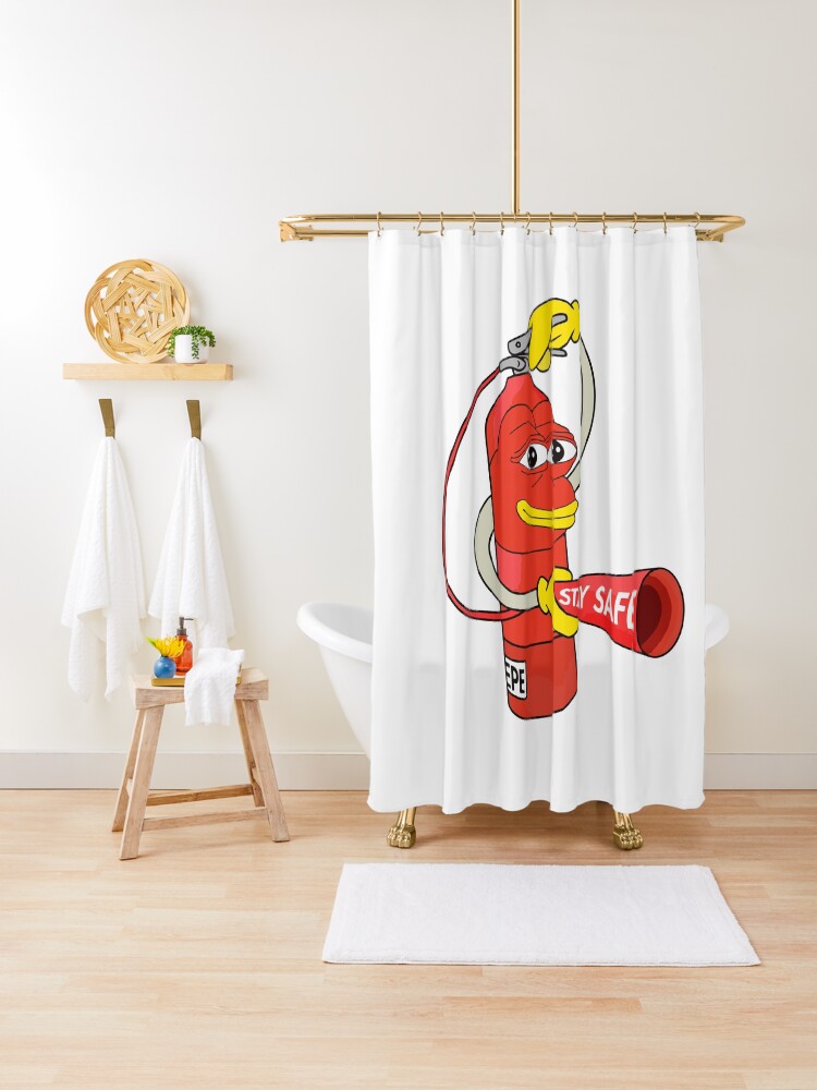 Pepe The Frog Smug Smile Firefighter Thin Red Line Fire