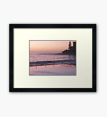 Cronulla Summer Sunrise 2 Framed Print