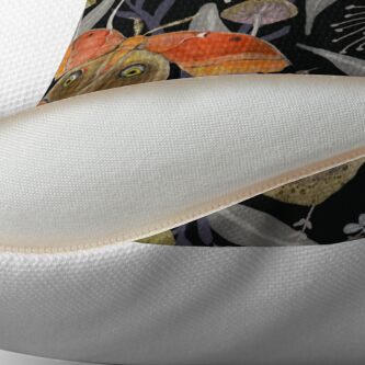 Alternate view of Midnight Moth Floor Pillow