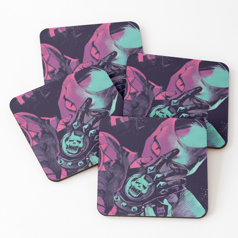 Killer Queen Coasters (Set of 4)