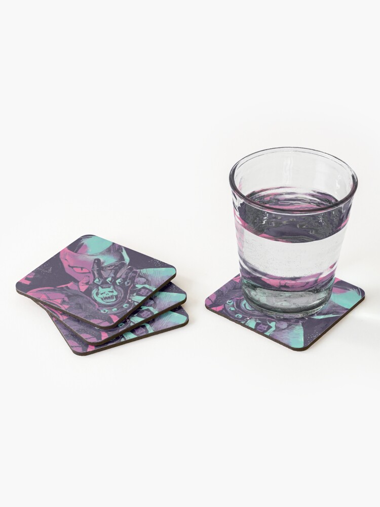 Alternate view of Killer Queen Coasters (Set of 4)