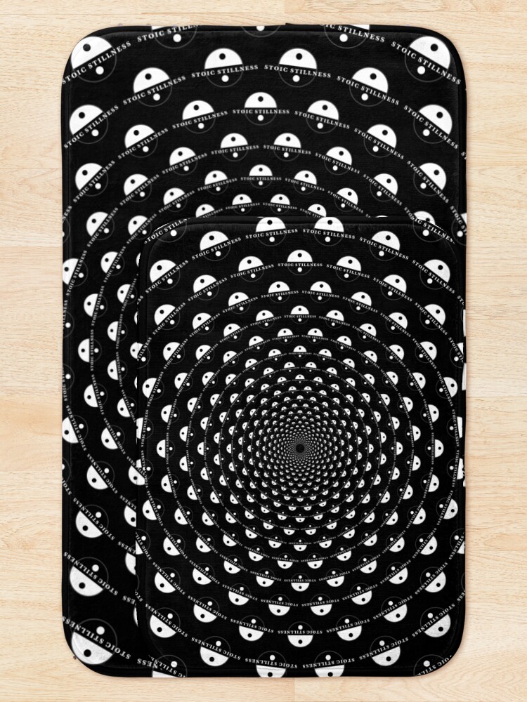 Alternate view of Stoic Stillness - Be Calm - Against The Chaos Bath Mat