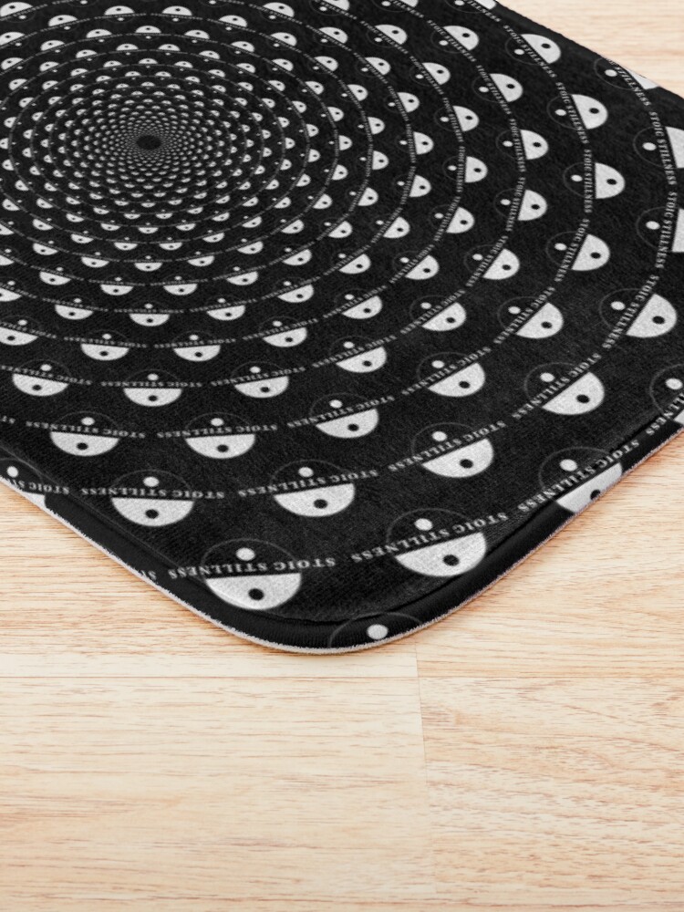 Alternate view of Stoic Stillness - Be Calm - Against The Chaos Bath Mat