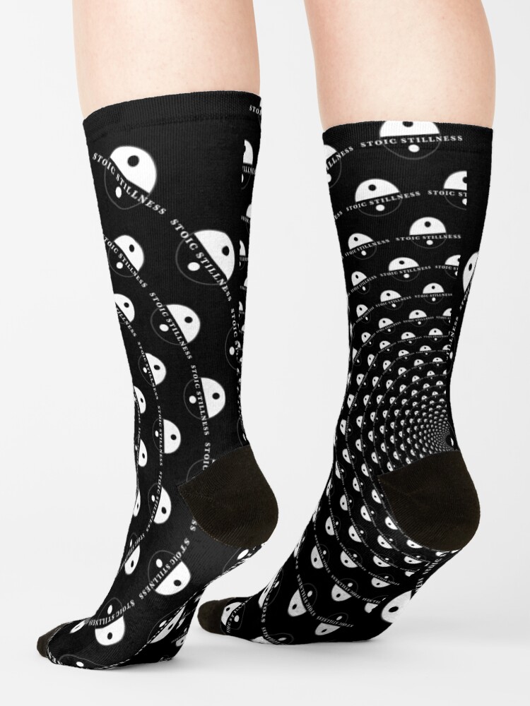 Alternate view of Stoic Stillness - Be Calm - Against The Chaos Socks
